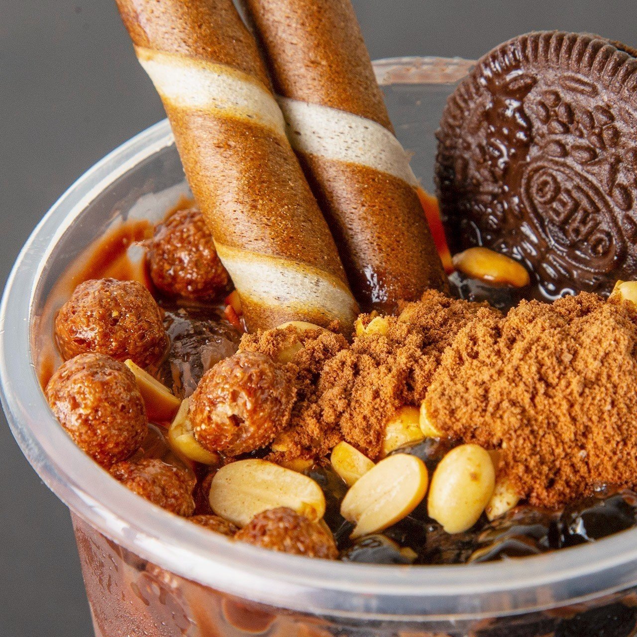Milo dầm trân châu đường đen